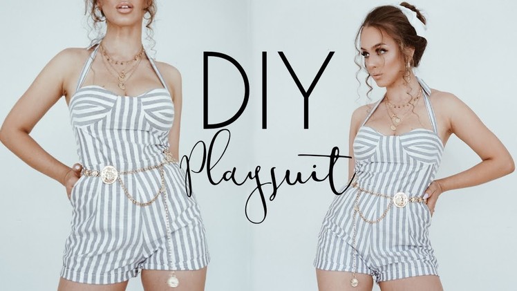 DIY - How to make Playsuit | Tijana Arsenijevic
