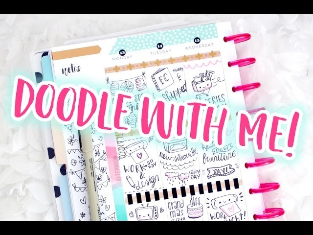 Doodle with me! Happy Planner - memory keeping