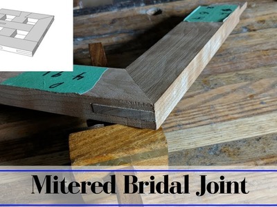 How to Make a Mitered Bridal Joint - Joinery Window Live