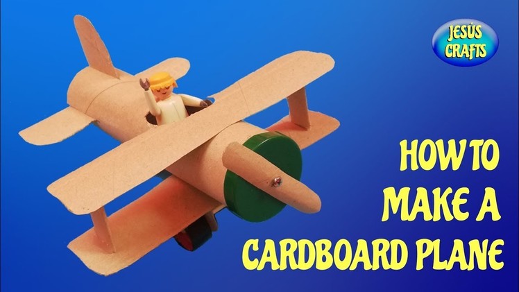 How to make cardboard plane