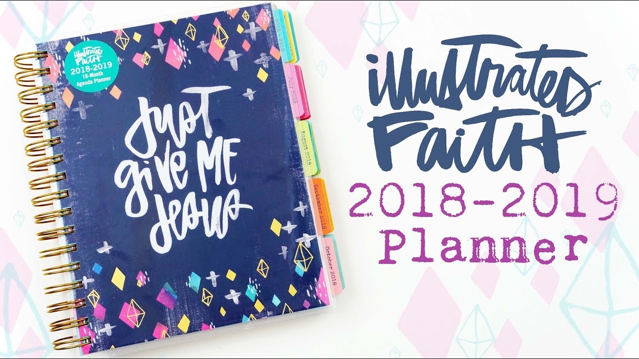 Illustrated Faith 2018 2019 Planner Review