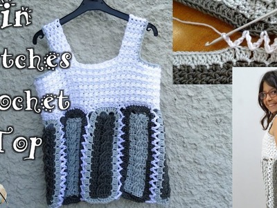In Stitches Crochet Top - Right Handed Crochet Tutorial