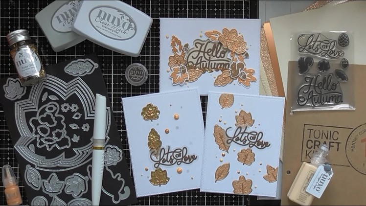 Tonic Craft Kit #12 Hello Autumn Shaker :D