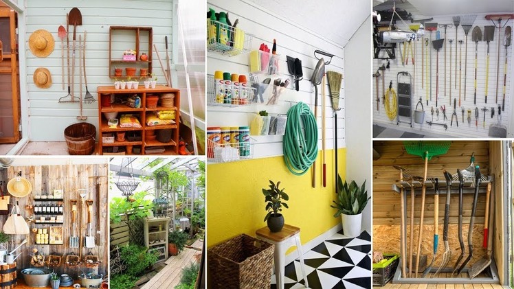 100 Creative Storage and Organization for Your Garden | DIY Garden