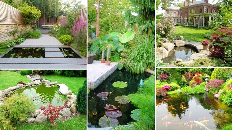 120 Cool Backyard Pond Design Ideas | DIY Garden