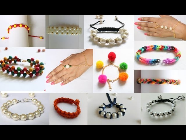 13 DIY Friendship band Ideas| My Bracelets Collection|#Bracelets | Sapnacreations