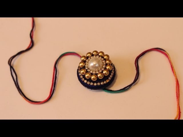 DIY - How to make rakhi Bandhan | Handmade Easy Beautiful Rakhi Designs