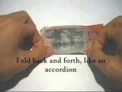 Dollar Origami Butterfly