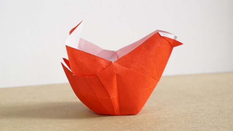 Easy 3D Origami Chicken (Henry Pham)