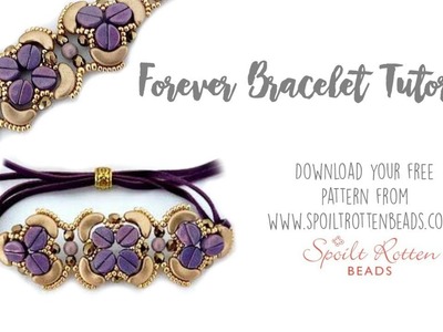 Forever Bracelet with Kos Par Puca Beads