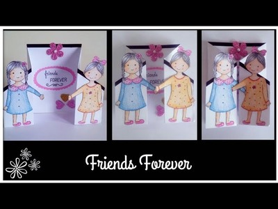 Handmade Friendship Day Card | Tutorial | How to make a Card for Friend