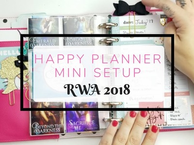 Happy Planner MIni Squad Goals Setup & Flip Through | RWA 2018