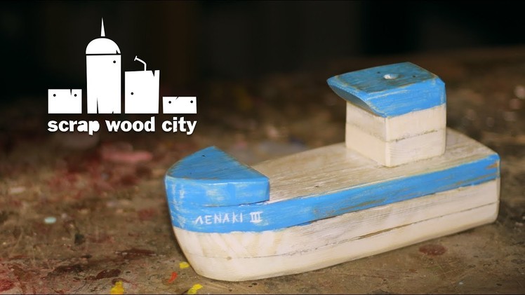 How to make a DIY rustic decorative boat