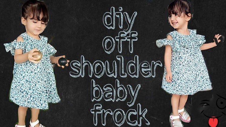 How To Make Off Shoulder Frock And Top Easy Diy
