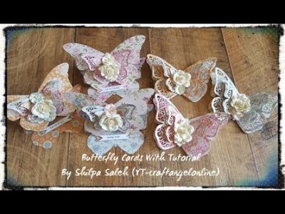 Layered Butterfly Cards Tutorial (Two Styles)