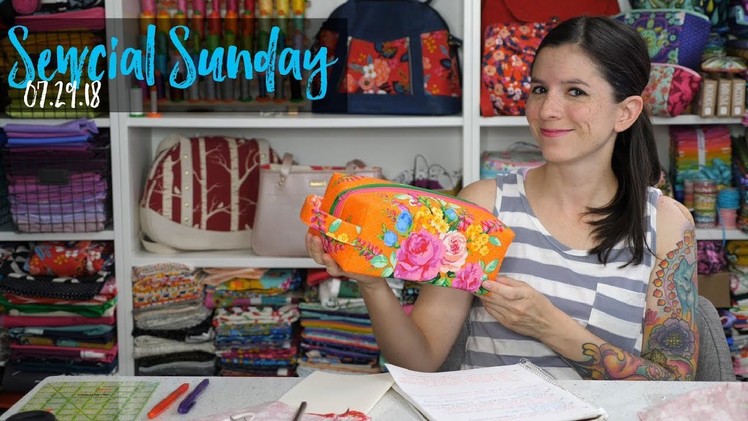 Sewcial Sunday - How to Add Side Pockets to Any Bag