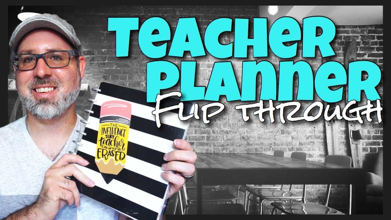 Classic Happy Planner Teacher Edition Flip Through
