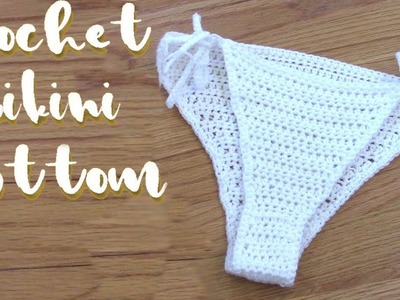 Crochet Bikini Bottom Tutorial. Beginner Friendly Crochet