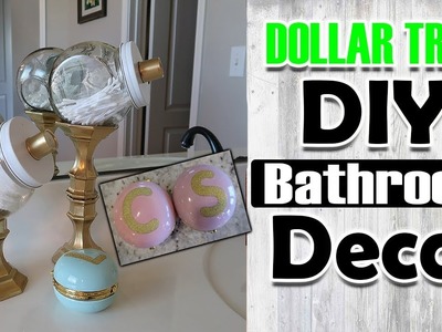 DIY Dollartree Bathroom Decor