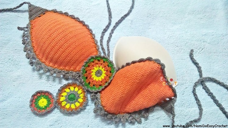 Easy Crochet for Summer: How to add bra cups into your bikini top