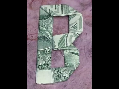 Fold Origami Alphabet Letter B