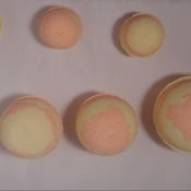 handmade all natural pineapple/orange bath bombs