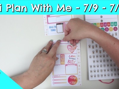 Happy Planner Mini Plan With Me - 7.9 - 7.15