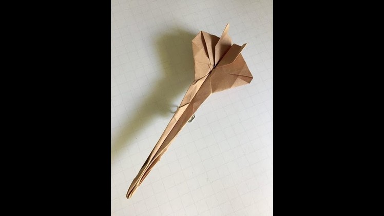 How to make a cool paper plane origami