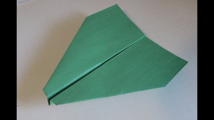How to make a cool paper plane origami: instruction| Simple