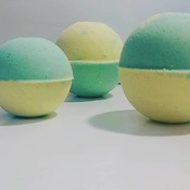 Lime \lemon handmade all natural ingredients bath bombs