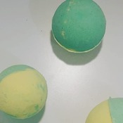 Lime \lemon handmade all natural ingredients bath bombs