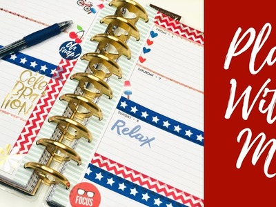PLAN WITH ME| July 2-8 PLANNING| HAPPY PLANNER| HOBBY LOBBY