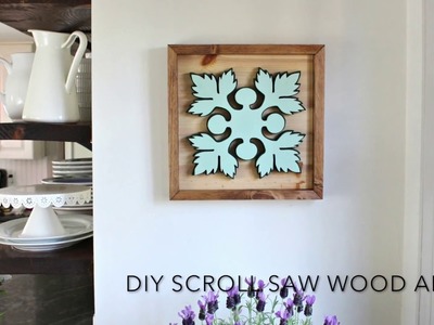 Scroll saw wood art challenge project