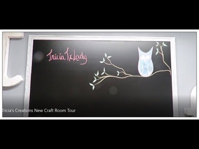 Tricia's Creations: New Craft Room Tour