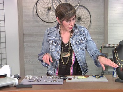 BB&J Show 2613 - Candie Cooper demonstrates her Geometric Bohemian Necklace