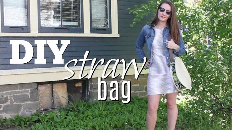 DIY Straw Bag