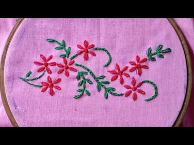 Hand Made Embroidery Designs For Sarees and Salwars | #1