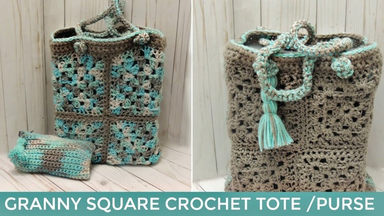 How to Crochet Purse or Tote Bag