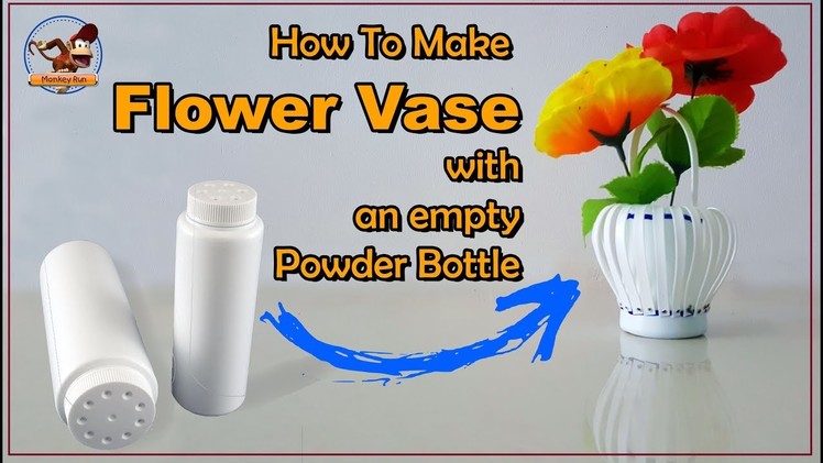 How to make a Flower Vase easily. 