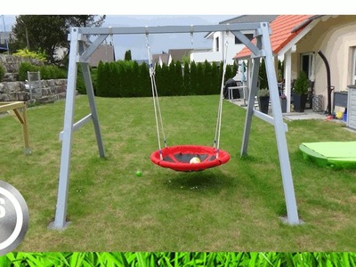 How to Make a Kids Swing. Kinderschaukel selber bauen