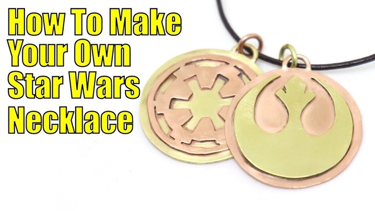 How to make your own Star Wars necklace (GIVEAWAY)