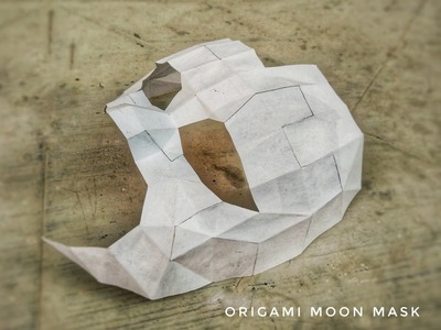 Low poly Moon Mask