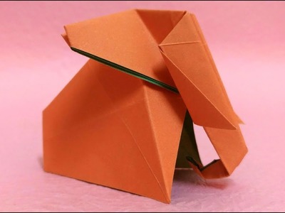 Origami Elephant Tutorial 大象摺紙教學 Origami-Elefante de Papel #折紙 折り紙-ぞうさんの可愛い折り方