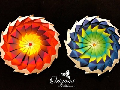 Origami Maniacs 321: Beautiful Mandala by Dáša Ševerová