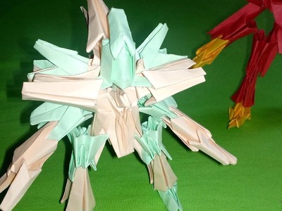 Origami Robot  - Transformer . How to make a Paper Transformers