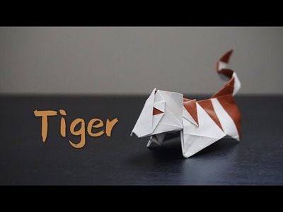 Origami Tutorial: Tiger (Kakami Hitoshi) [Hello Malinda]