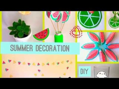????Summer DIY room decor 2018????. DIY fruits craft????