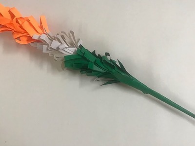 Tricolour Lavender Flower | Independence Day Craft