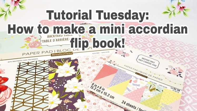 Tutorial Tuesday | How to make a mini accordian flip book | Planning With Eli