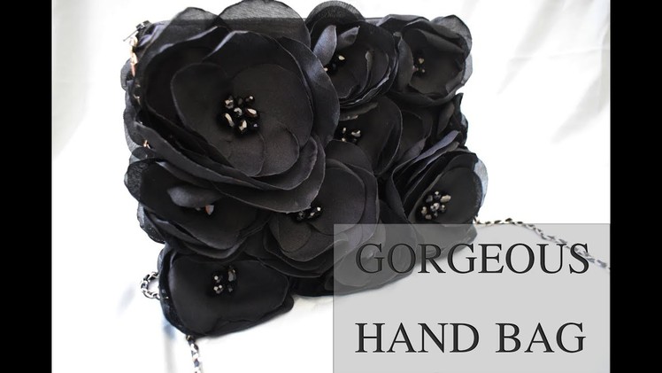 D.I.Y Gorgeous Black Handbag Tutorial |House Of Fashion